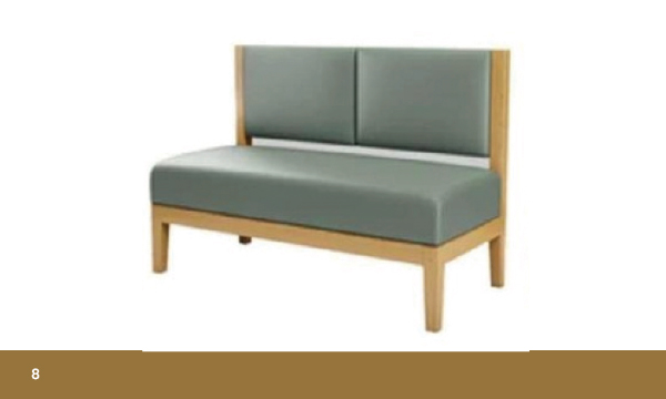 Wooden Sofa Set 07/8